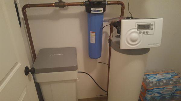 Water softener and filtration system