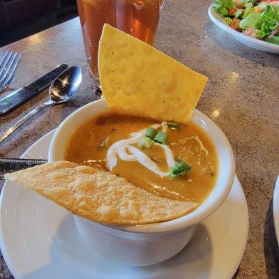 Needed green chili chicken soup.