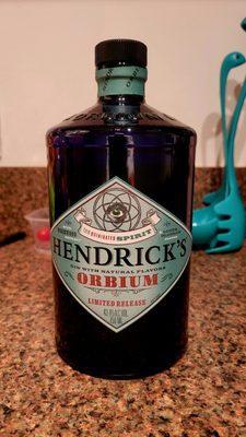 Hendrick's Orbium Gin 750ml Bottle 44.99 (12/03/22). #PalisadeWineAndLiquors #JerseyCity #NewJersey @HendricksGin #Beer #Liquor #Wine