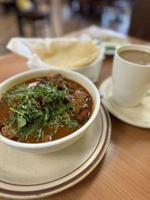 Birria en caldo