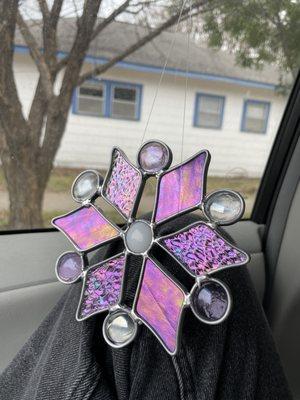 Stain Glass Snowflake