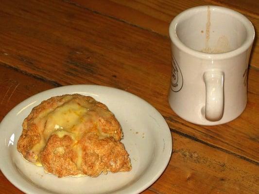 orange scone