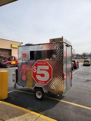 the awesome little burger truck