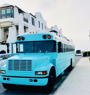 Beach Party Bus - up to 33 passengers