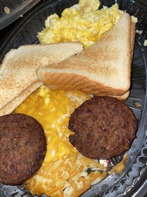 All-Star Special Breakfast with sausage