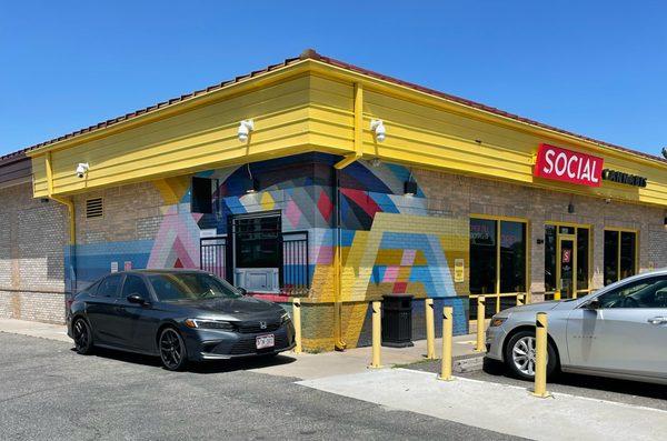 Now open! Drive thru at Social Cannabis Chambers.  Order online and pickup without ever leaving your car.