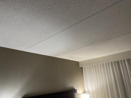 Popcorn ceiling