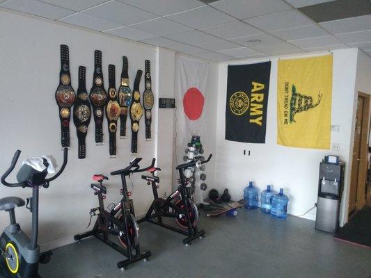 Some of our cycling machines