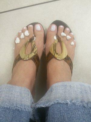 Amazing pedicure by Bethsy she is the best and sweet. Thank you