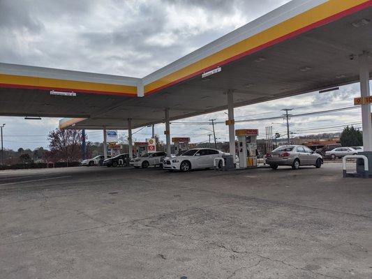 Circle K and Shell on Cox Road, Gastonia