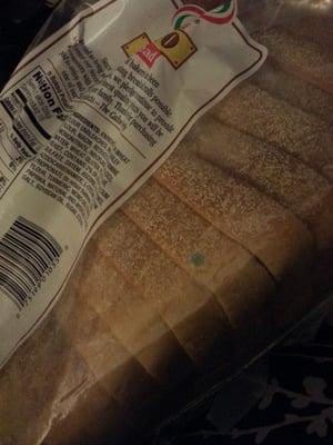 Moldy bread still on shelves 5 days past sell by date on package