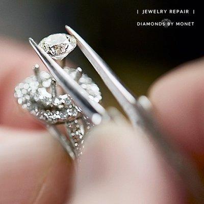 Diamonds by Monet offers full-service, onsite jewelry repair at both an affordable price and quick turnaround.