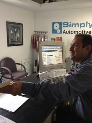 Eddie - Owner of Simply Automotive