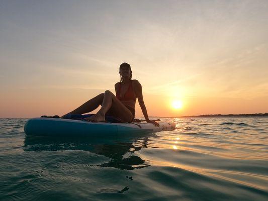 Best way to find peace is on a Paddle Board.