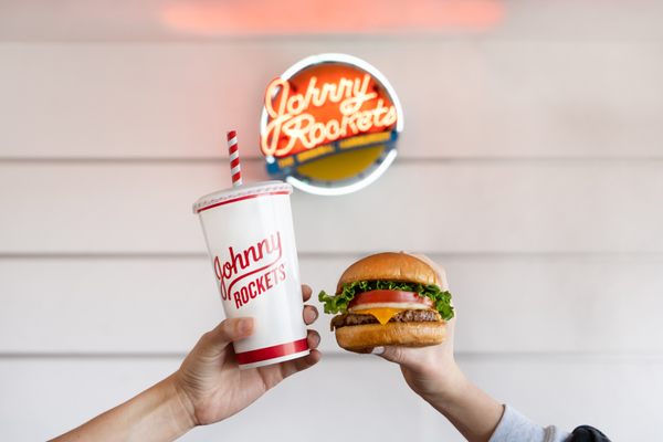 Our famous Rocket Burger!