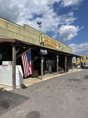 Exterior of general store