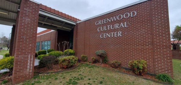 Exterior of Greenwood Community Center