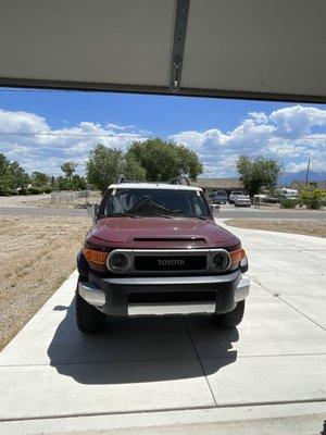 2010 front end clean