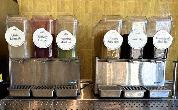 Juices and Teas