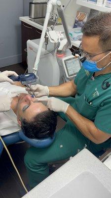 Our Fotona Laser technology offers several advantages, compared to traditional dentistry.