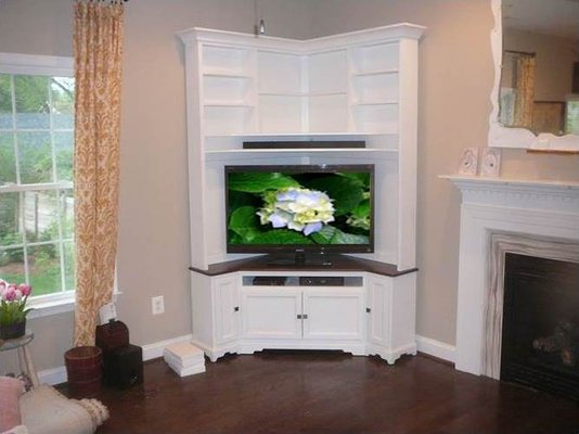 Entertainment Center. Can build to any size or configuration. This one is $1,750.