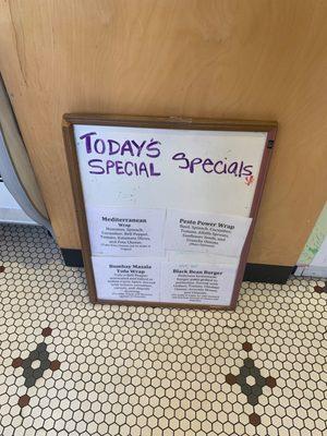 Specials today