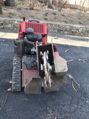 Stump grinding