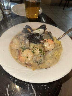 Seafood pasta