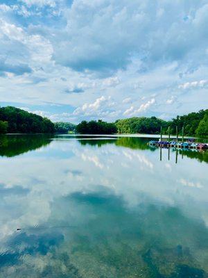 Great Lake for kayaking and other water activities.