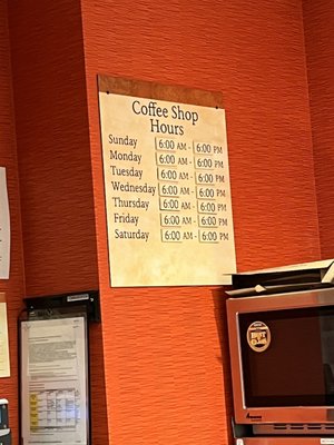 They were closed at 12:30 PM to 1 PM