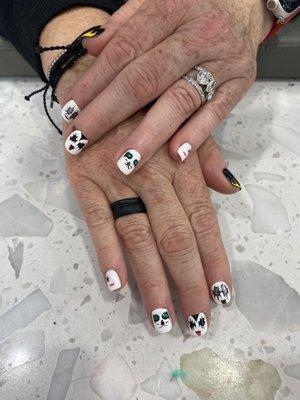 KISS band nails design