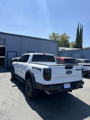 Ford ranger full car ppf, full car ceramic tint