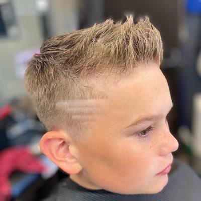 We specialize in Kids haircuts and Designs.