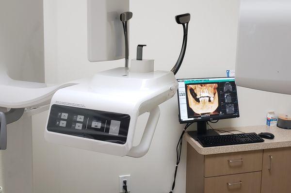 Low Radiation Cone Beam CT 3D X-ray