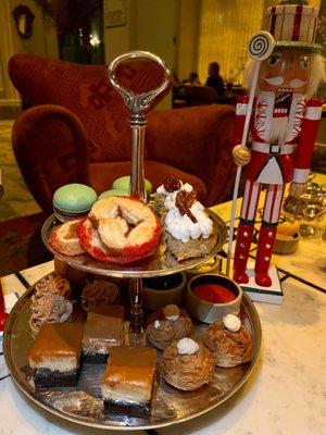 Nutcracker tea desserts