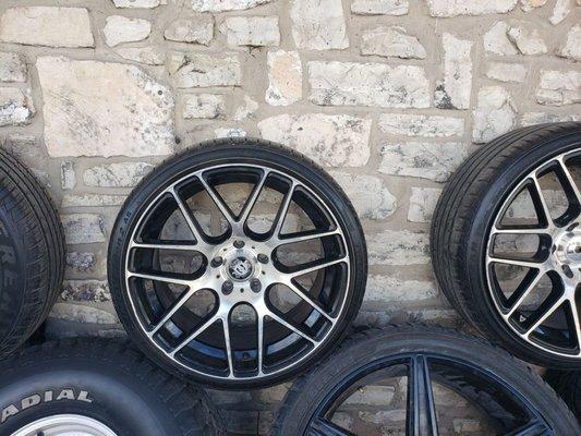 Rims & tires for sale, new & used.