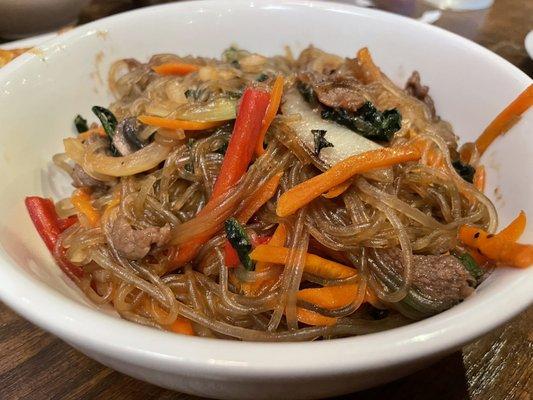 Japchae ($13.95)