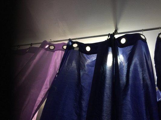 Curtains? Use to cover patients.