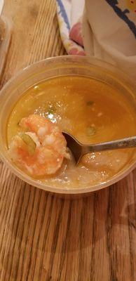 Coconut shrimp soup