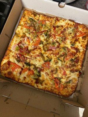 Veggie pizza