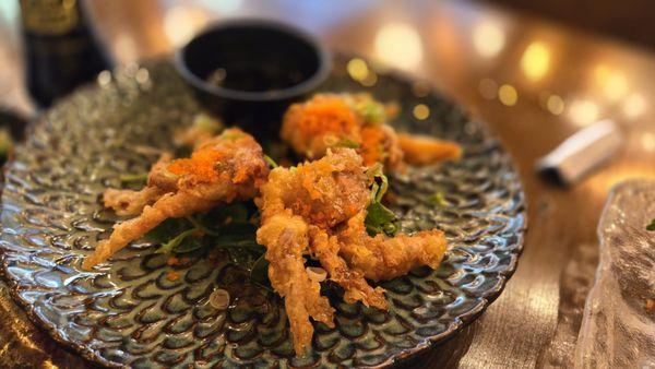 Soft shell crabs