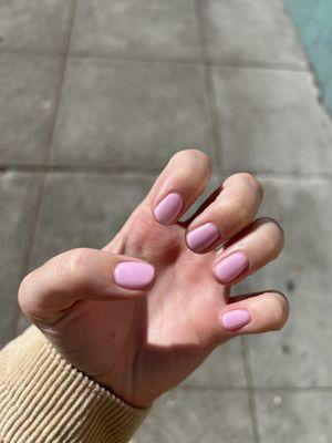 Gel manicure