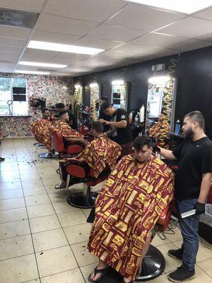 Come and get ready for Fathers Day Weekend at The Kingz of Doral Barbershop.