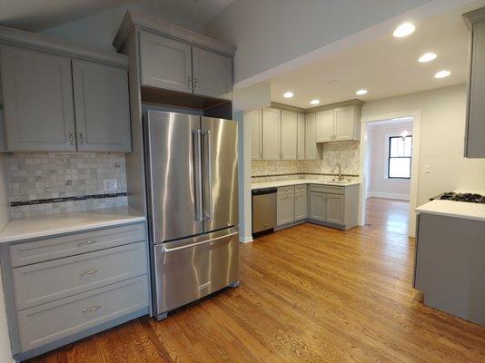 Kitchen cabinet painting in Ann Arbor