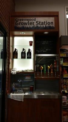 Growler station