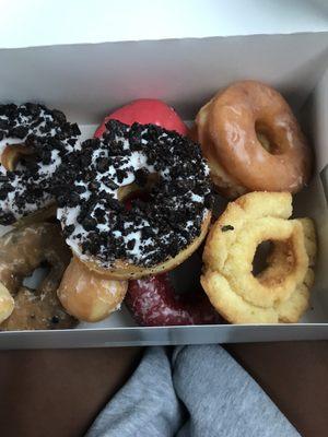 Half a dozen donuts