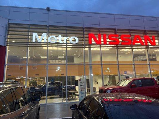 Metro Nissan makes it happen!