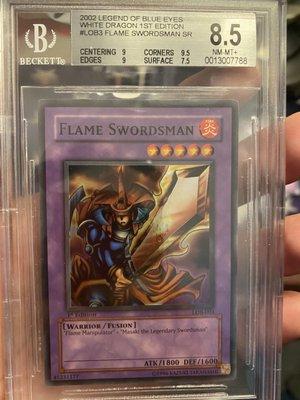 Flame swordsman first edition LOB -$750