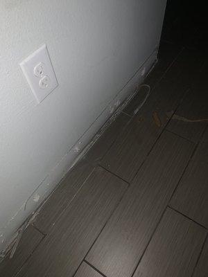 Water damage still not fixed after 2 months. (Still charged full rent and wasn't put up in a hotel while the apartment was unlivable)