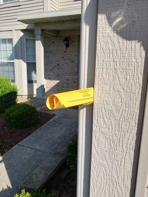 "No soliciting and no trespassing? No problem!"